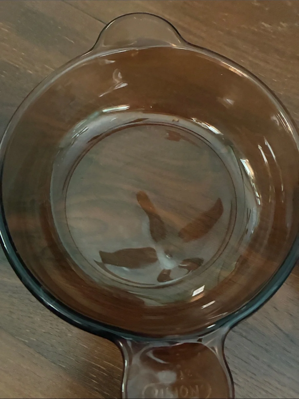 Vintage Corningware VISIONS AMBER GRAB IT BOWL WITH LID V240B Cookware